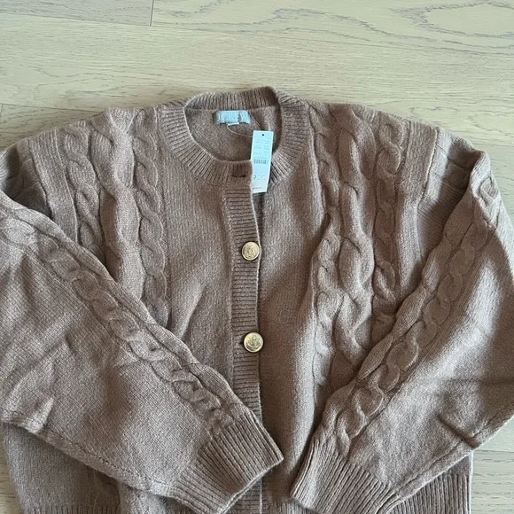 J. Crew Cable Knit Cardigan - Picture 6 of 9